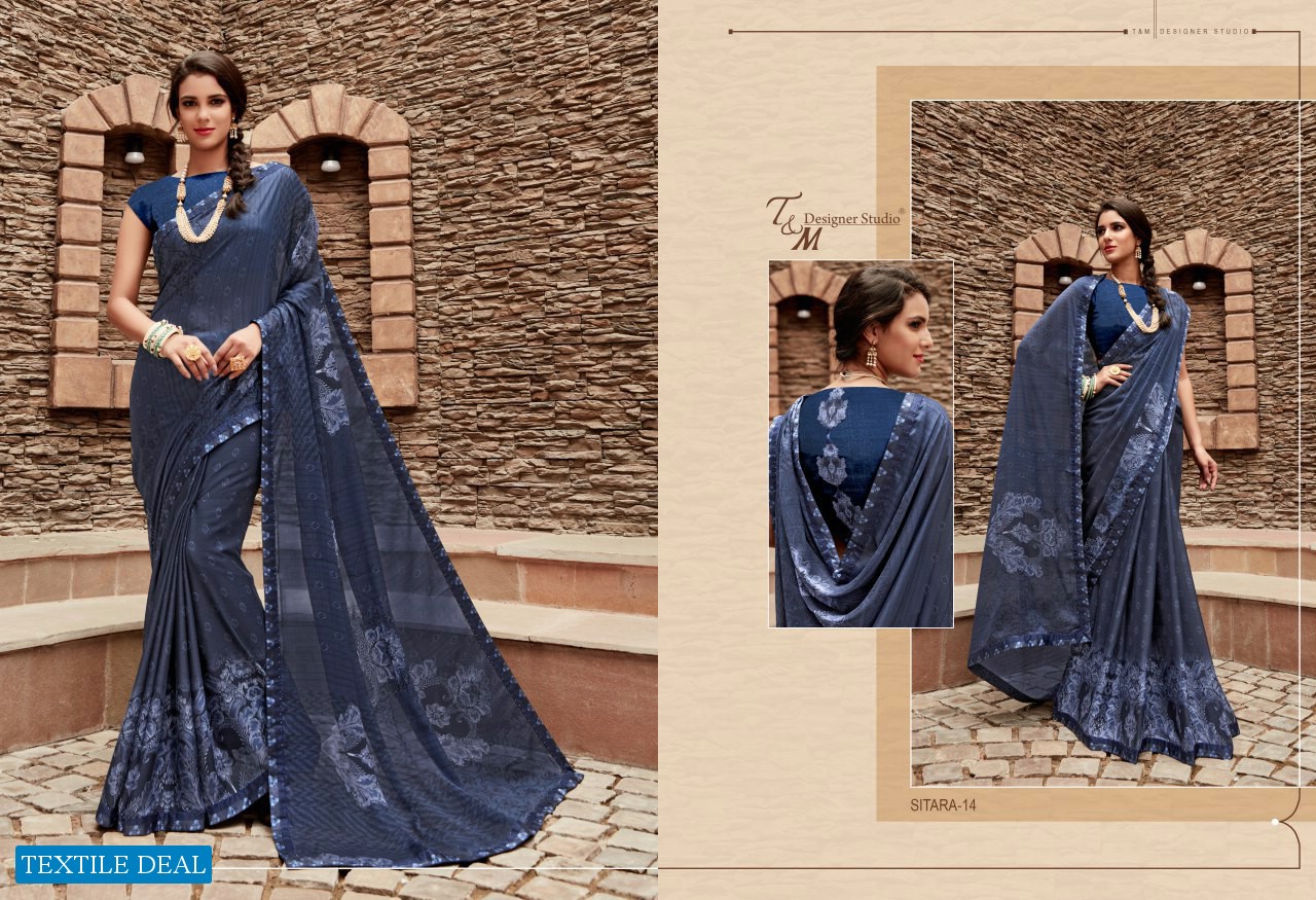 TM Sitara Wholesale Festive Fancy Sarees