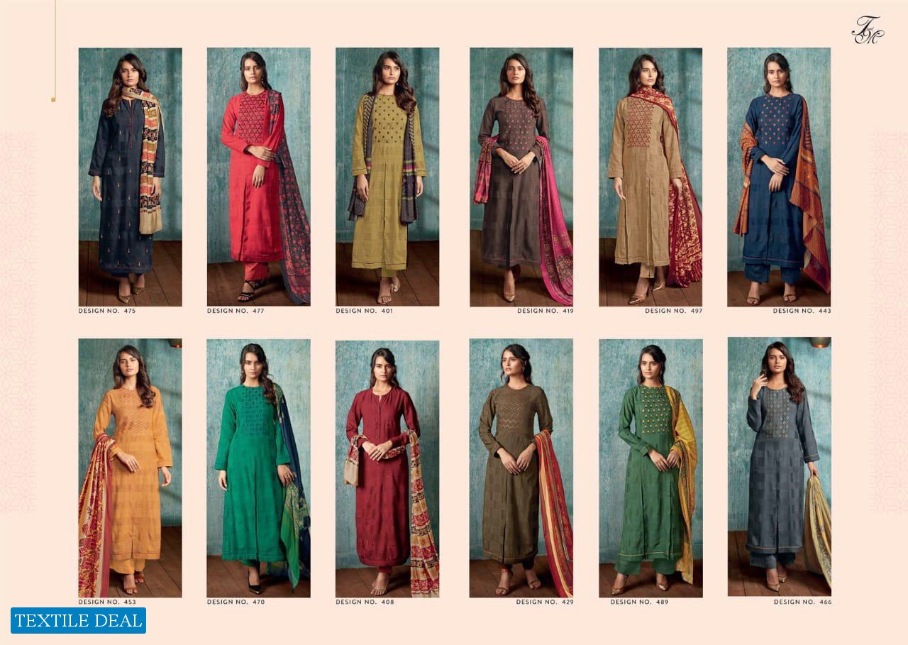 TM itara Wholesale Pure Pashmina Winter Salwar Suits