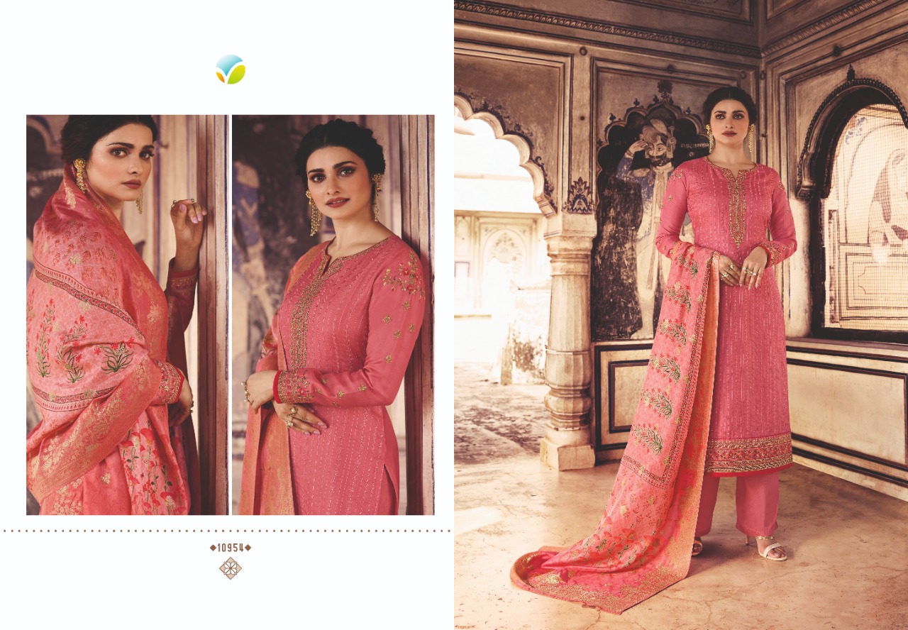 TRADITION HITLIST BY VINAY TUSSAR SATIN EXCLUSIVE SALWAR SUIT DESIGNS