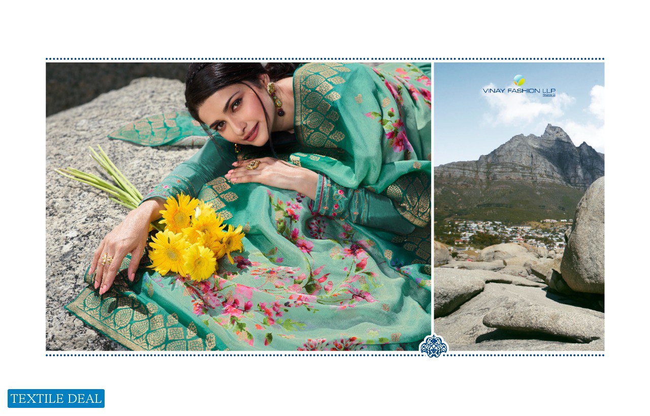 TRADITION VOL 2 BY VINAY TUSSAR SATIN DIGITAL PRINTED EXCLUSIVE PARTY WEAR SALWAR SUITS