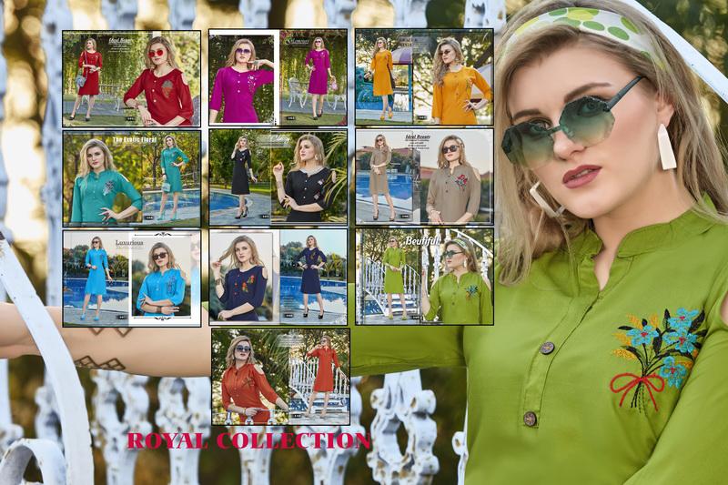 TRENDY LAUNCHING GRRACIE RAYON CASUAL WEAR TOP COLLECTION IN SURAT TEXTILE MARKET