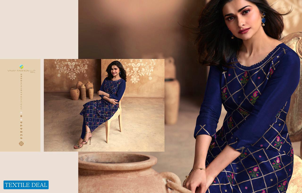 TUMBAA LIGHTNING VOL 4 BY VINAY FASHION TOP WITH PALAZZO SET FESTIVE READYMADE COLLECTION