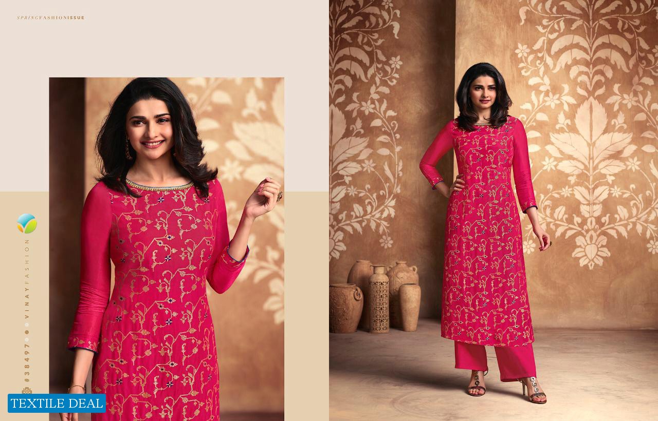TUMBAA LIGHTNING VOL 4 BY VINAY FASHION TOP WITH PALAZZO SET FESTIVE READYMADE COLLECTION