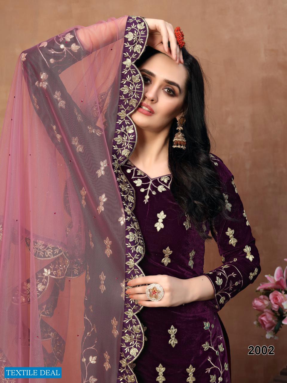 TWISHA LAUNCH TWISHA VOL 20 VELVET DESIGNER PARTY WEAR SALWAR KAMEEZ IN SURAT