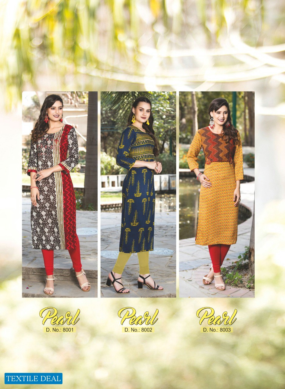 TZU Pearl Wholesale Long Kurtis