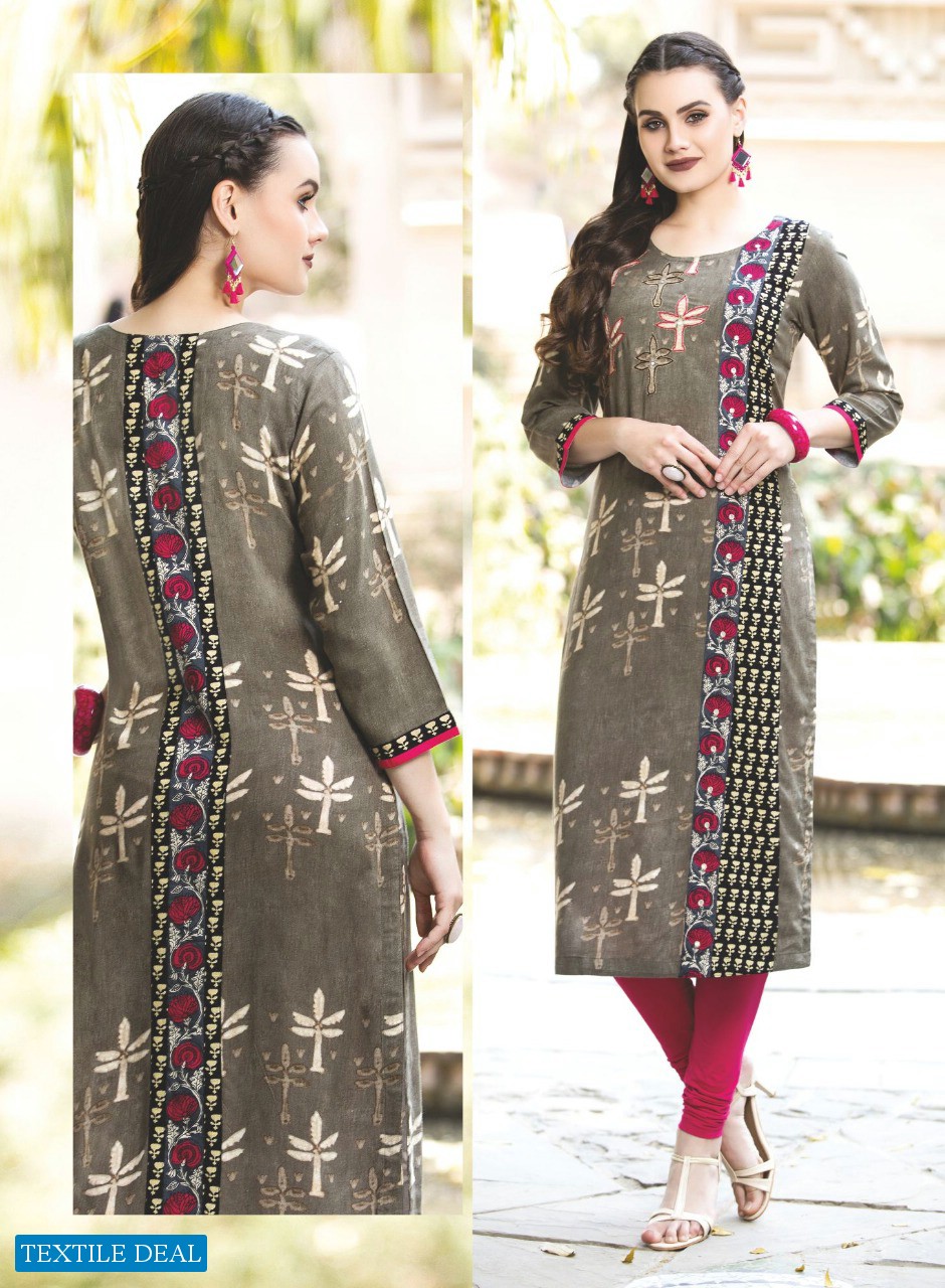 TZU Pearl Wholesale Long Kurtis