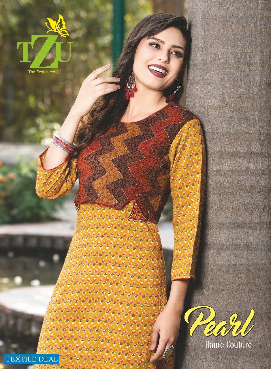 TZU Pearl Wholesale Long Kurtis