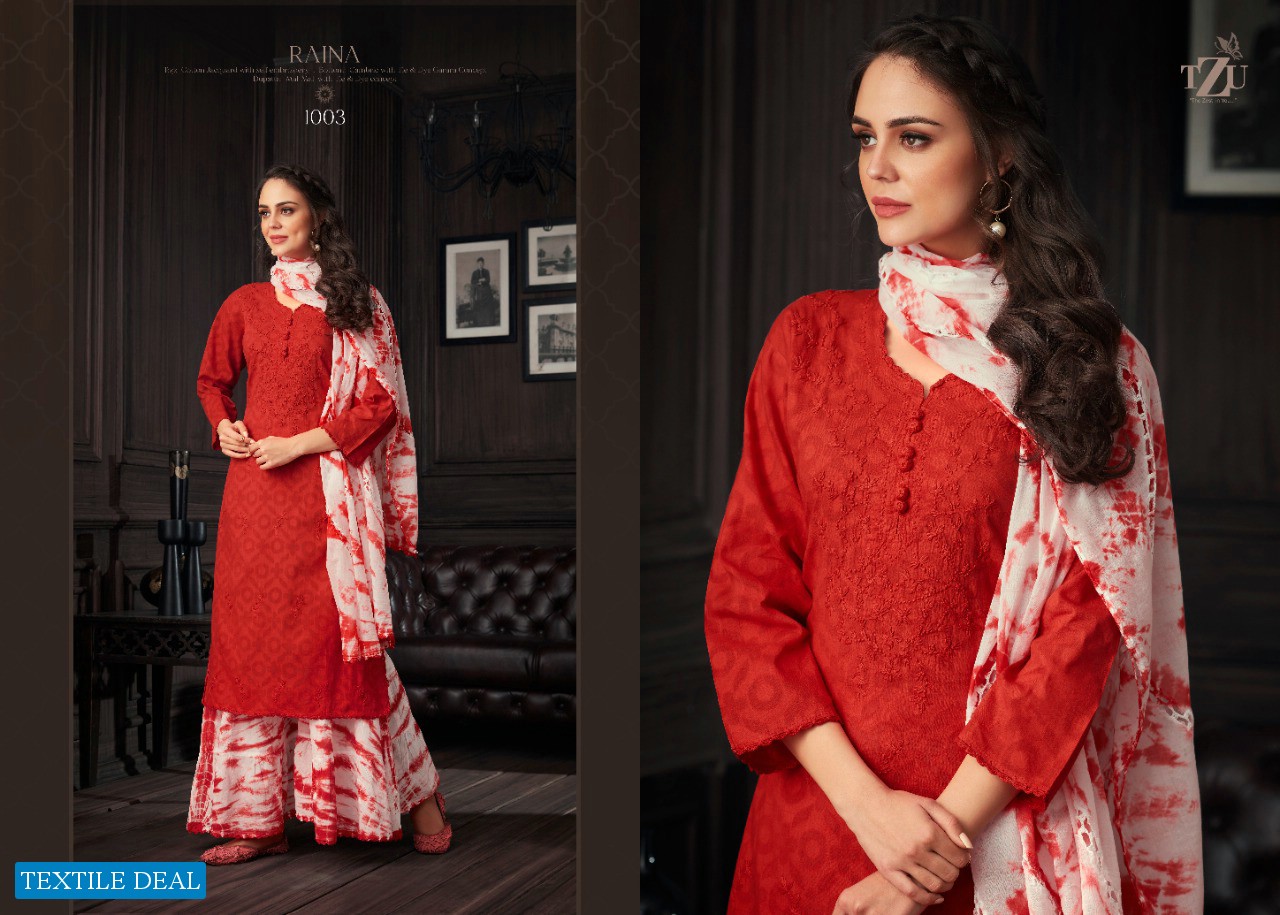 TZU Raina Wholesale Ready Made Suit Collection