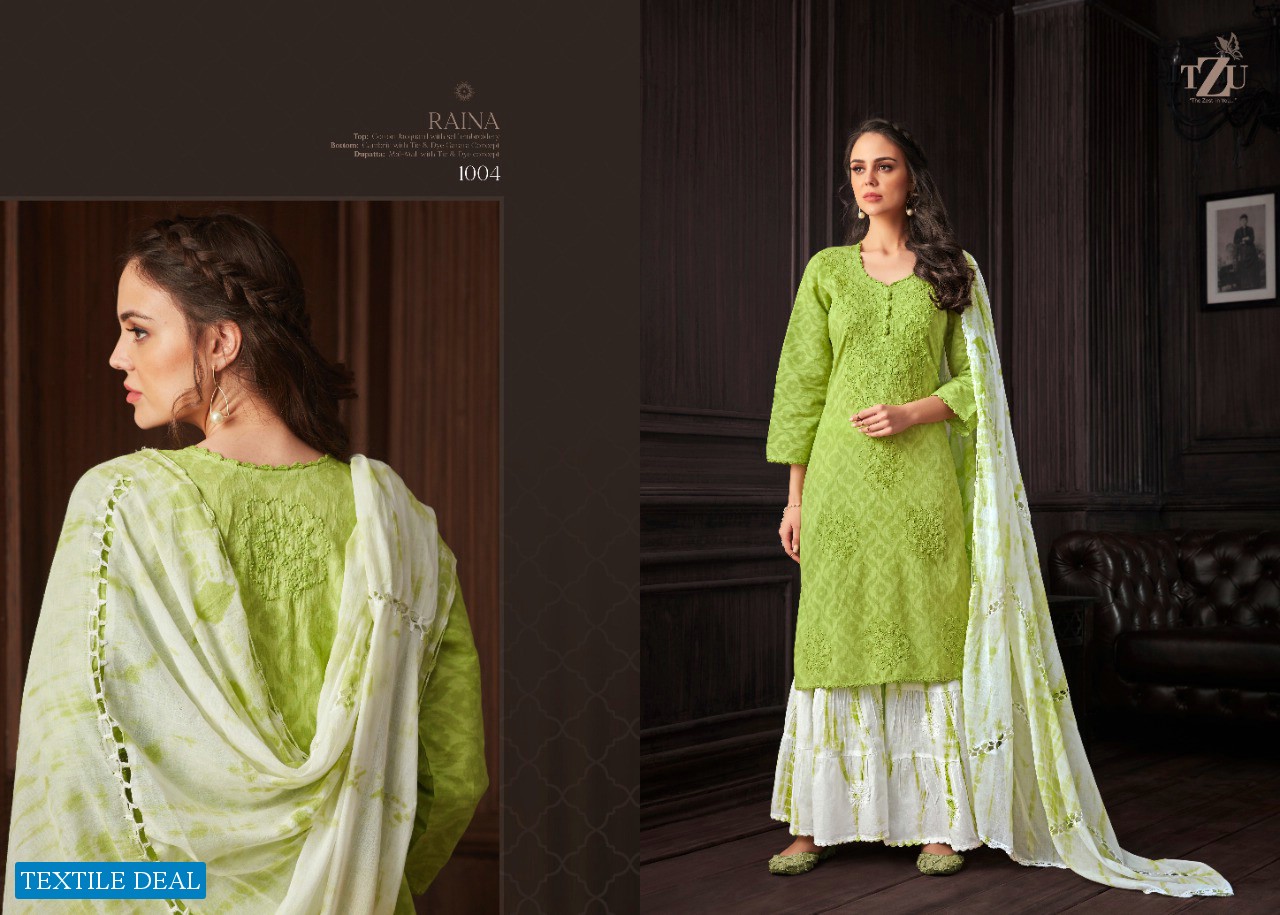 TZU Raina Wholesale Ready Made Suit Collection