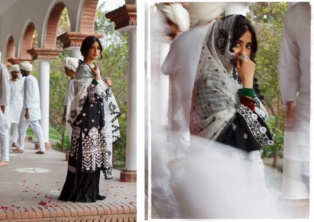 Tabeer Cross Stitch Unstitched Premium Lawn Collection 2021