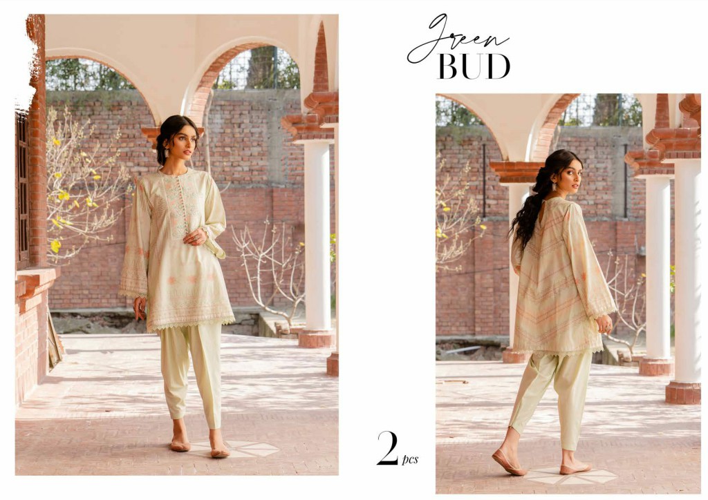 Tabeer Cross Stitch Unstitched Premium Lawn Collection 2021