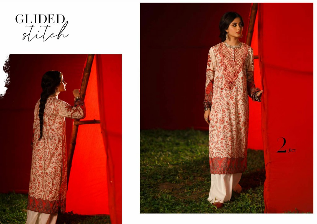 Tabeer Cross Stitch Unstitched Premium Lawn Collection 2021