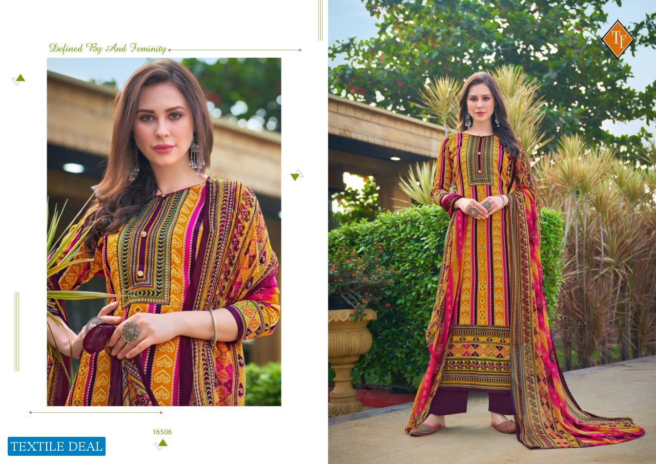 Tanishk Ahrum Jam Bandhani Wholesale Pure Jam Cotton Dress Material