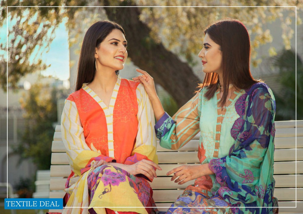 Taranjan Digital Printed Embroidery 2019 Summer Wholesale Pakistani Suits