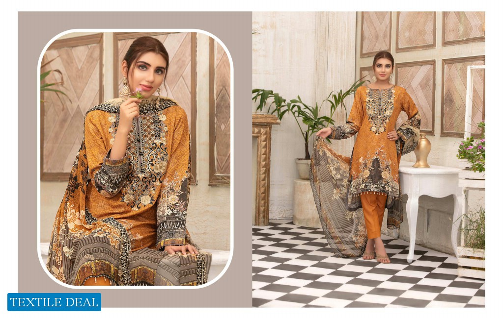Tawakkal A Fairytale Impression Wholesale Pakistani Concept Dress Material