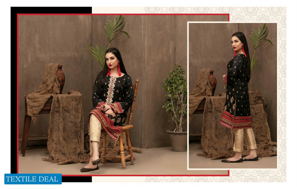 Tawakkal Amour Fancy Embroidered With Hand Work Pakistani Ready Made Kurtis