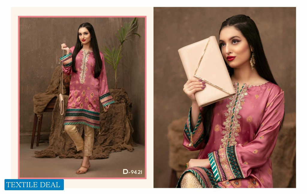 Tawakkal Amour Fancy Embroidered With Hand Work Pakistani Ready Made Kurtis