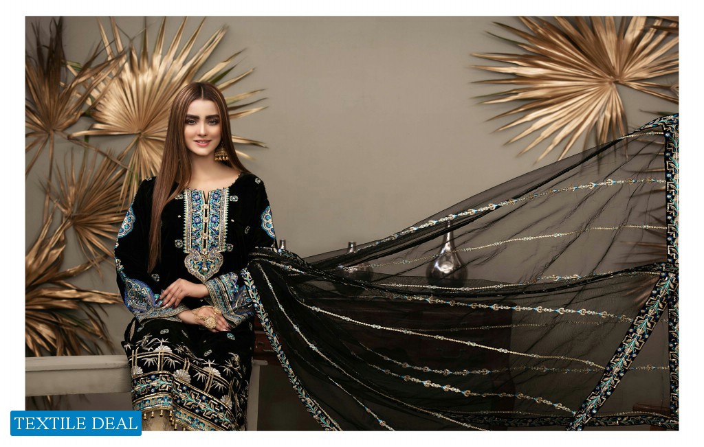 Tawakkal An Epitome Grace Banarasi Pant Fancy Dupatta Pakistani Dress Catalog