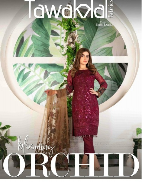 Tawakkal Blooming Orchid Wholesale Fancy Chiffon Collection