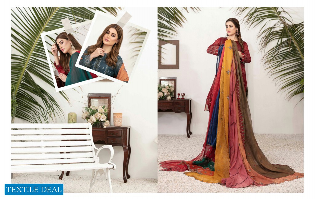Tawakkal Calista Wholesale Fancy Dupatta Salwar Kameez