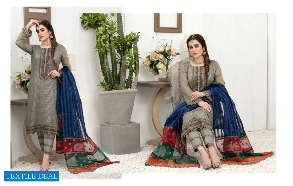 Tawakkal Calista Wholesale Fancy Dupatta Salwar Kameez