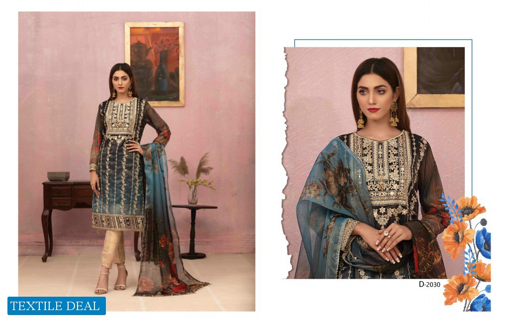 Tawakkal Caria Shaded masuri Digital Pakistani Salwar Kameez