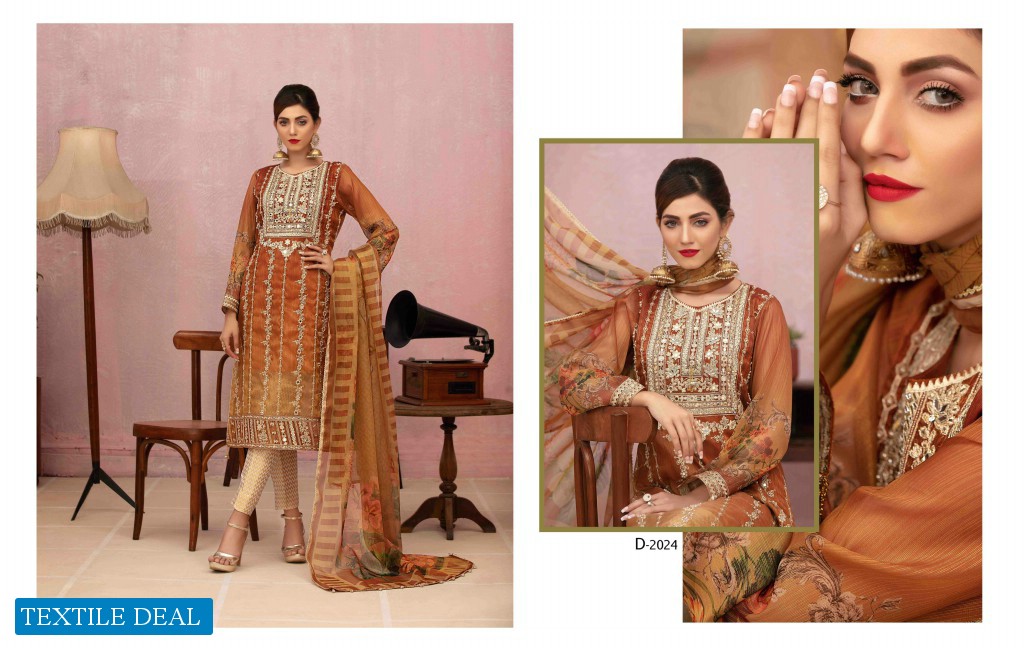 Tawakkal Caria Shaded masuri Digital Pakistani Salwar Kameez