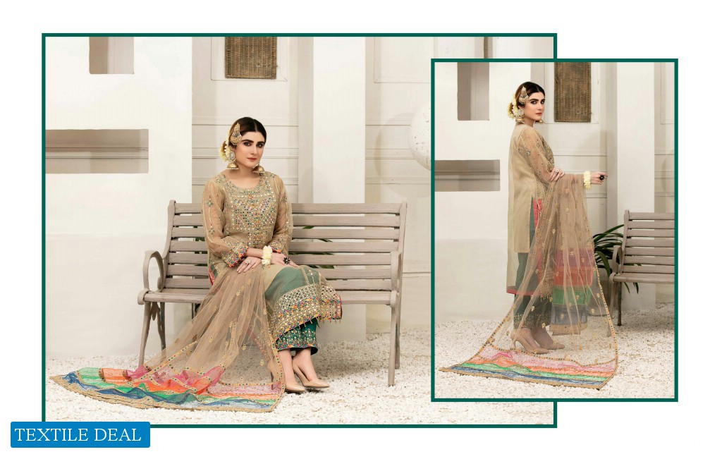 Tawakkal Clarion Fancy Dupatta Viscose Shalwar Wholesale Pakistani Suits