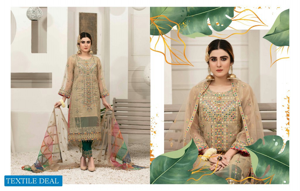 Tawakkal Clarion Fancy Dupatta Viscose Shalwar Wholesale Pakistani Suits