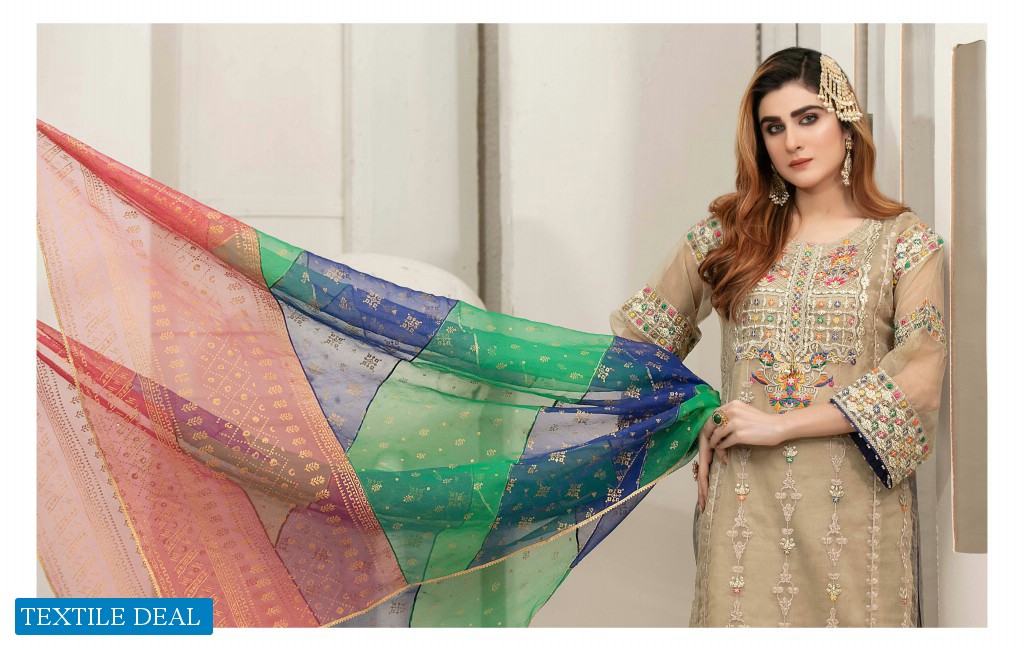 Tawakkal Clarion Fancy Dupatta Viscose Shalwar Wholesale Pakistani Suits