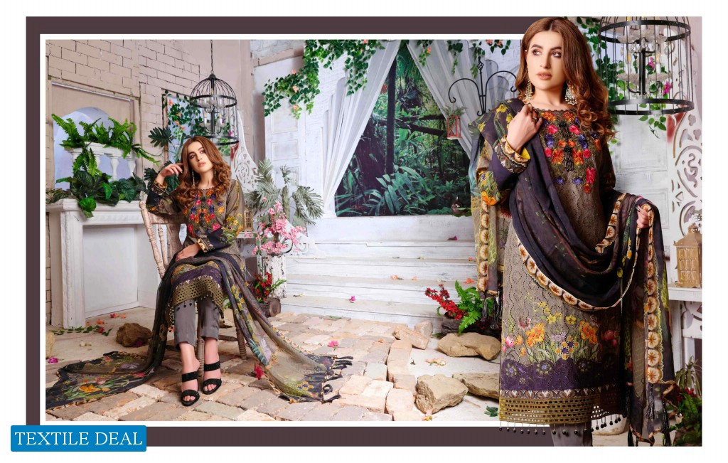 Tawakkal Cultured Digital Schiflee Wholesale Pakistani Dresses
