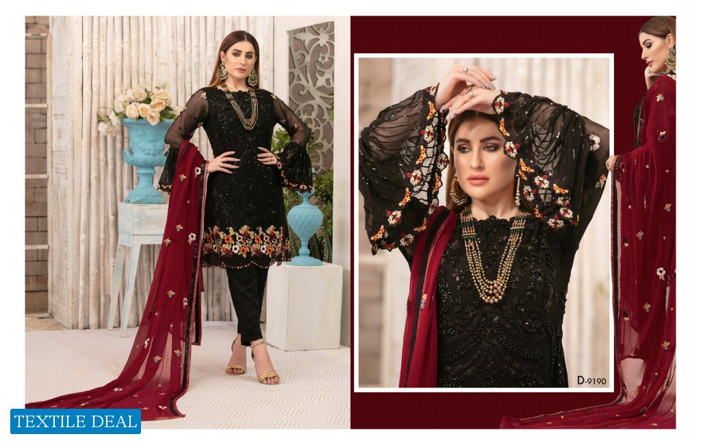 Tawakkal Eirene Chiffon Luxury Wholesale branded Pakistani Salwar Kameez