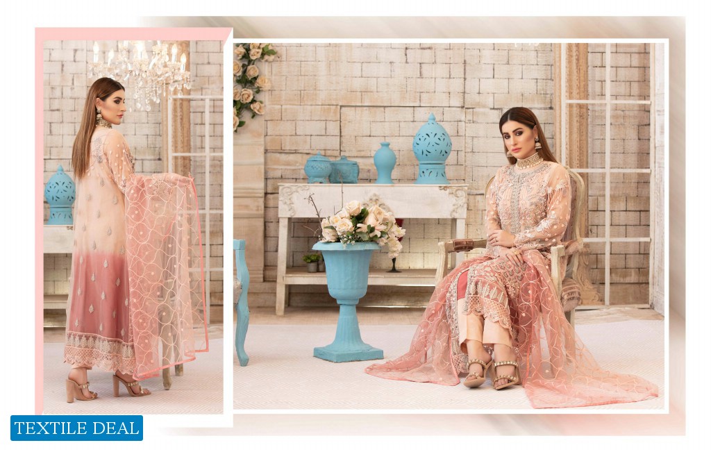 Tawakkal Eirene Chiffon Luxury Wholesale branded Pakistani Salwar Kameez