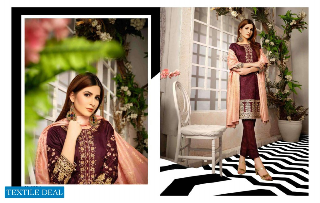 Tawakkal Exotic Viscose Wholesale Pakistani Embroidered Suits