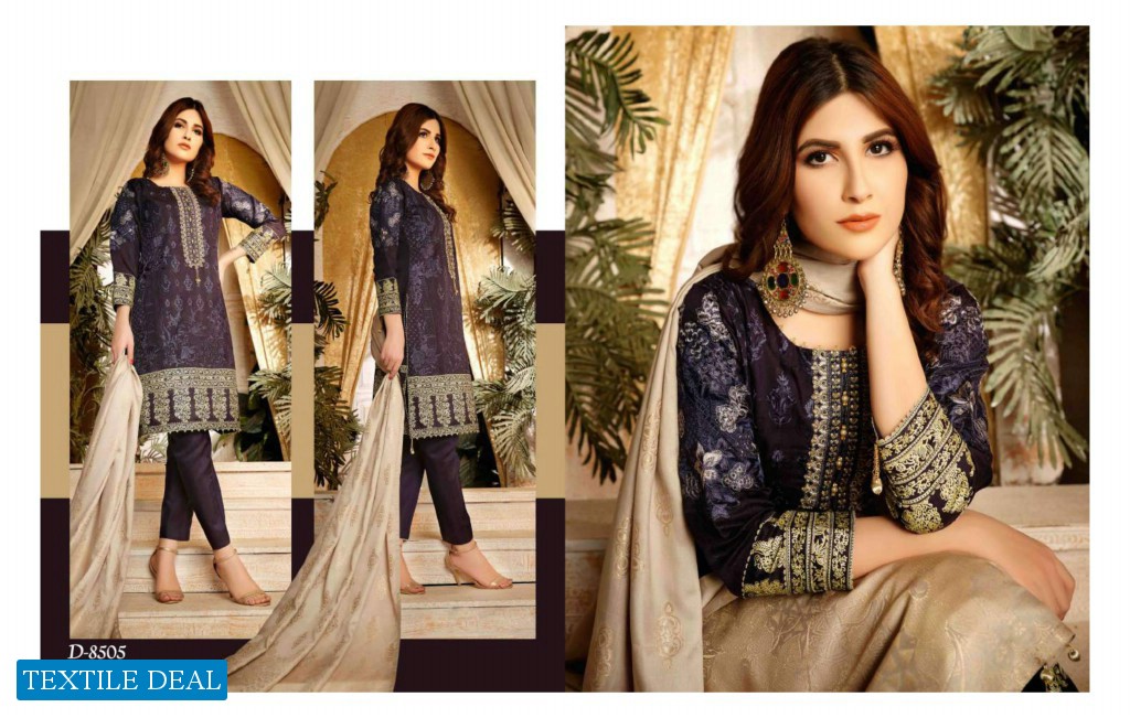 Tawakkal Exotic Viscose Wholesale Pakistani Embroidered Suits