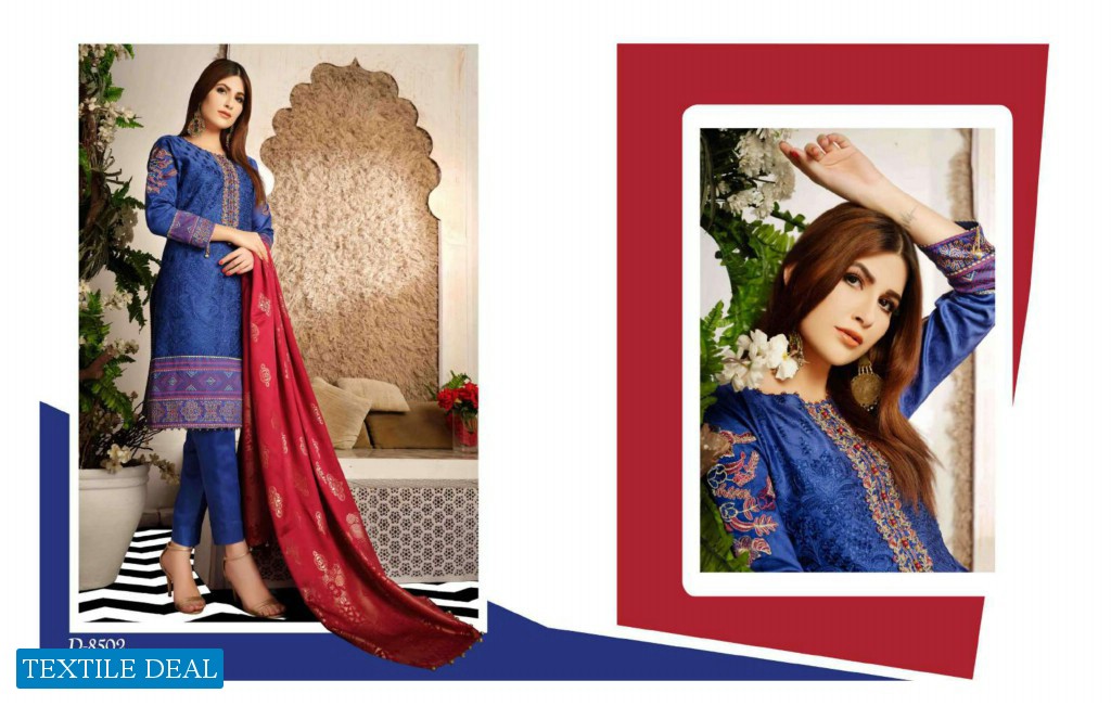 Tawakkal Exotic Viscose Wholesale Pakistani Embroidered Suits