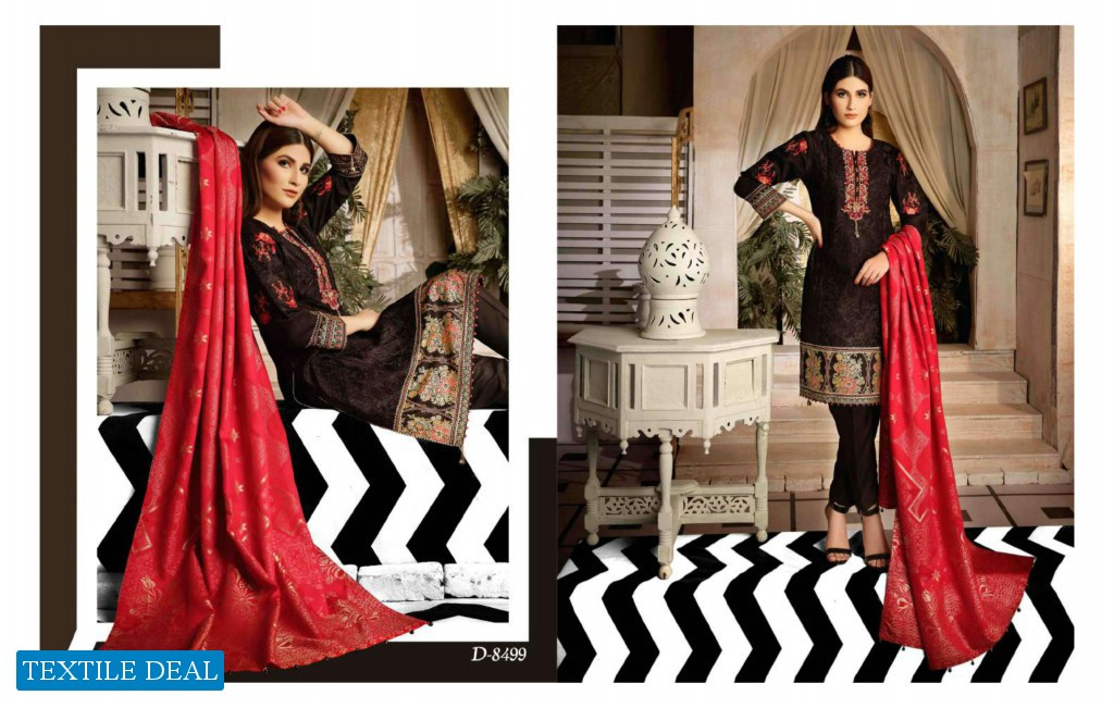 Tawakkal Exotic Viscose Wholesale Pakistani Embroidered Suits