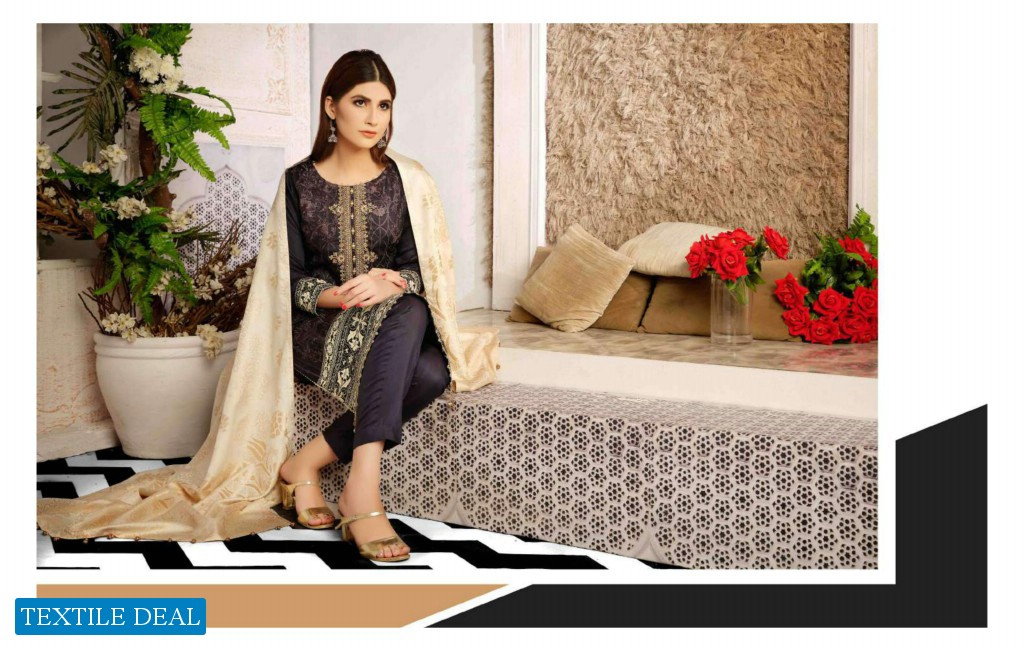 Tawakkal Exotic Viscose Wholesale Pakistani Embroidered Suits