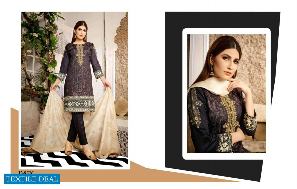 Tawakkal Exotic Viscose Wholesale Pakistani Embroidered Suits