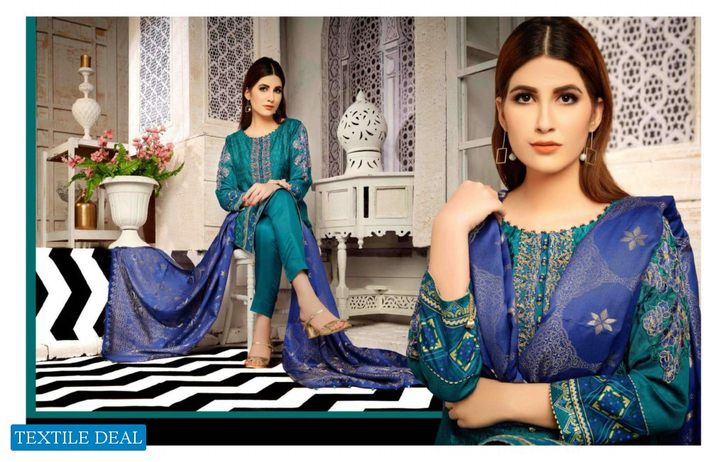 Tawakkal Exotic Viscose Wholesale Pakistani Embroidered Suits