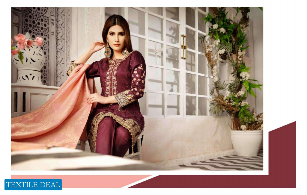Tawakkal Exotic Viscose Wholesale Pakistani Embroidered Suits