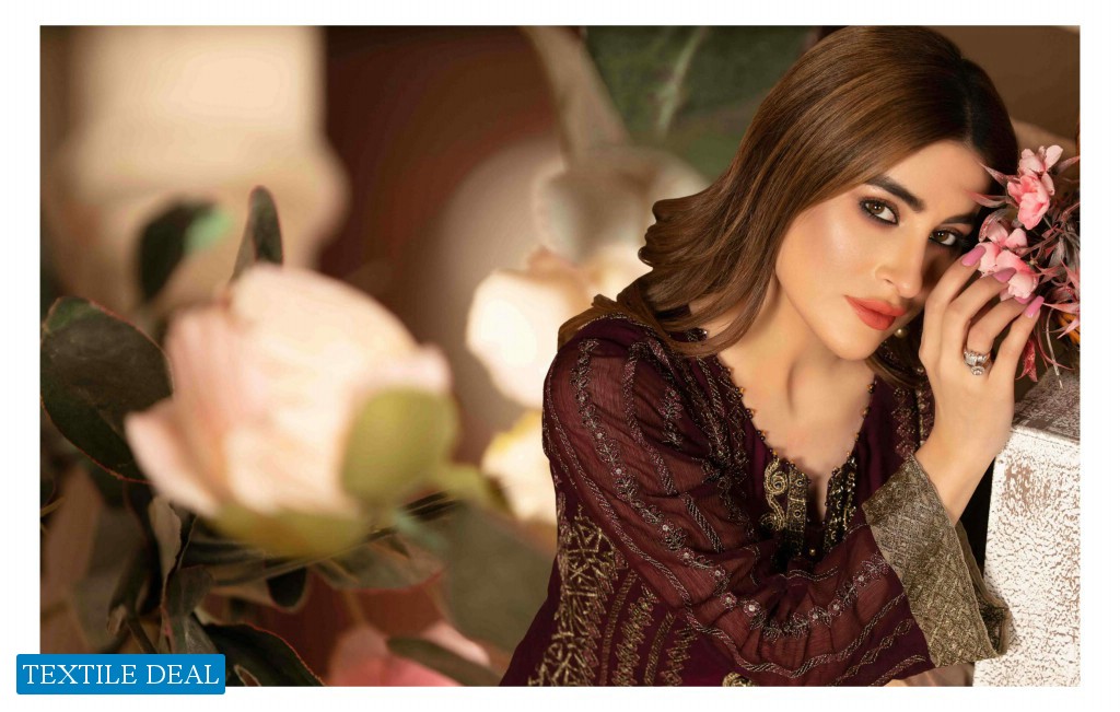 Tawakkal Floraison Chiffon wholesale branded Pakistani Salwar Kameez