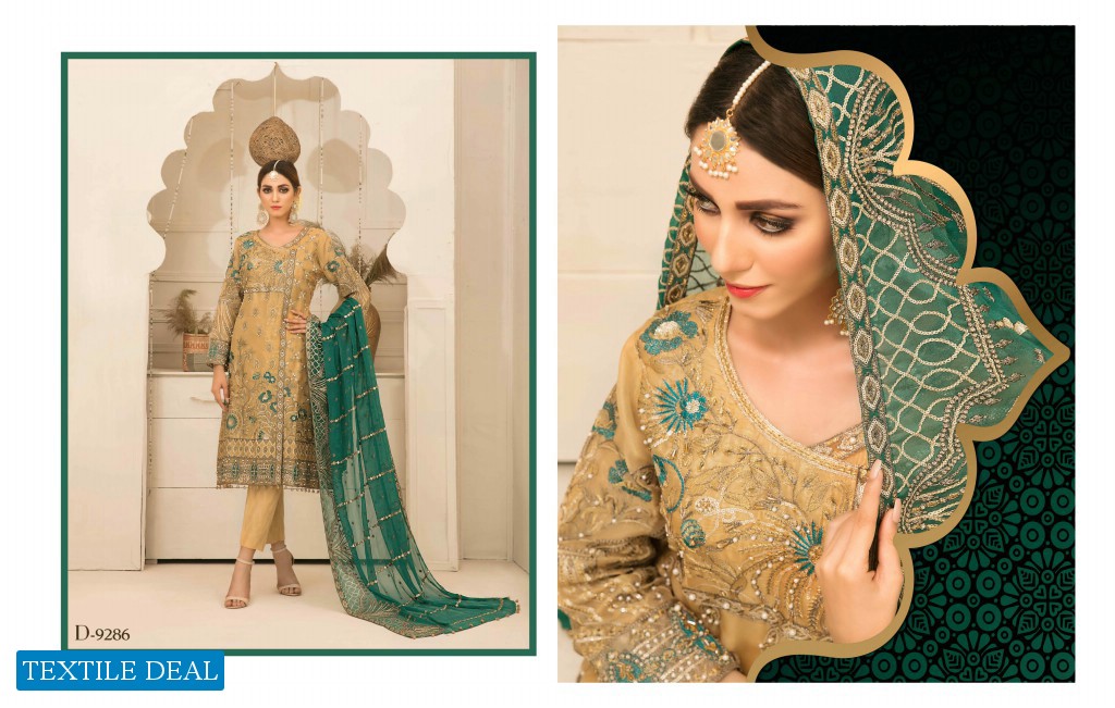 Tawakkal Florencia Premium Chiffon Collection Wholesale Pakistani Catalog