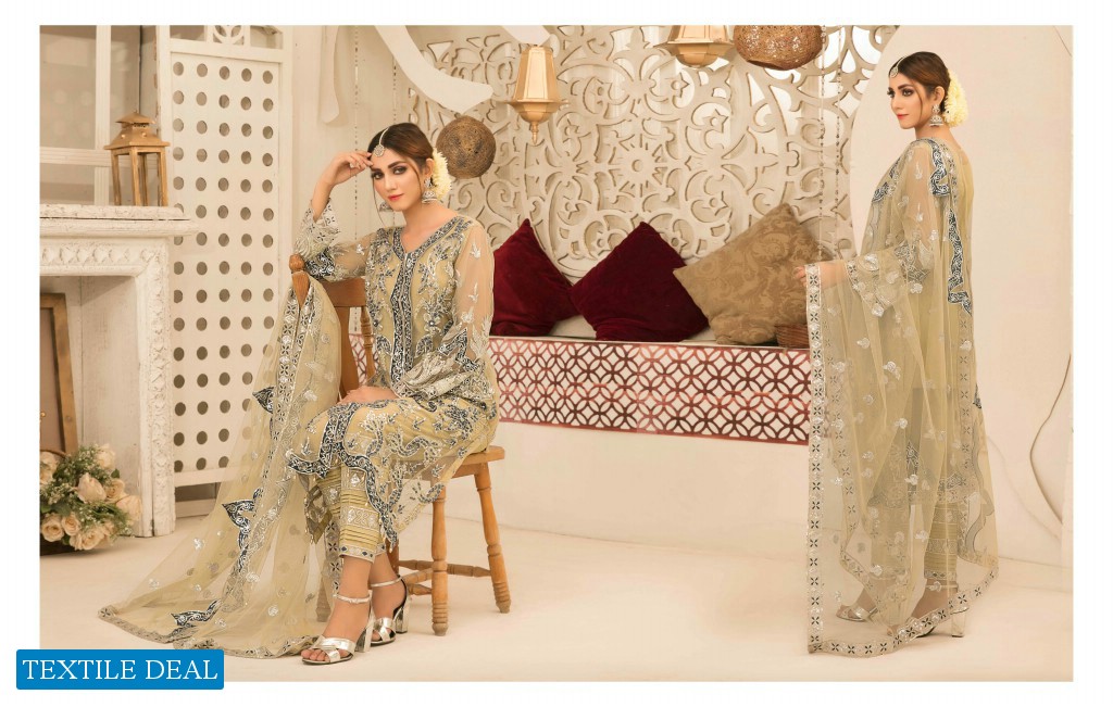 Tawakkal Florencia Premium Chiffon Collection Wholesale Pakistani Catalog