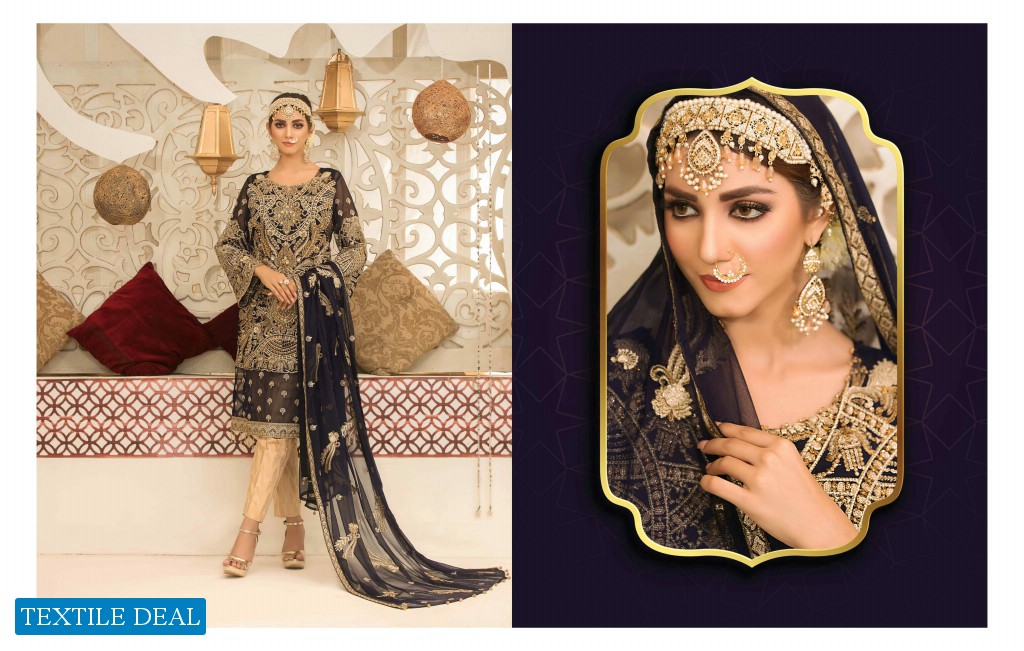 Tawakkal Florencia Premium Chiffon Collection Wholesale Pakistani Catalog