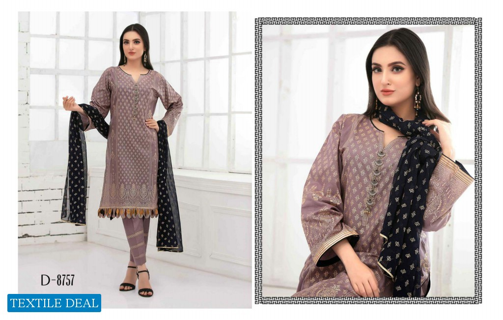 Tawakkal Gold Odyssey Table Printed Lawn Chiffon Collection Pakistani Dress At Wholesale Rate