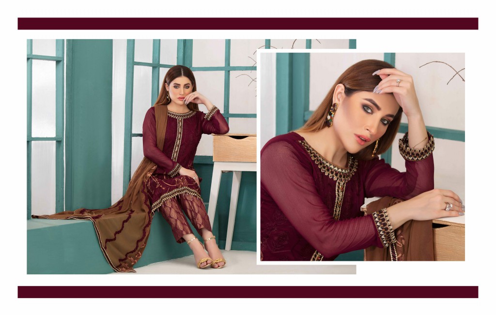 Tawakkal La Belle Soiree Wholesale Pakistani Concept Dress