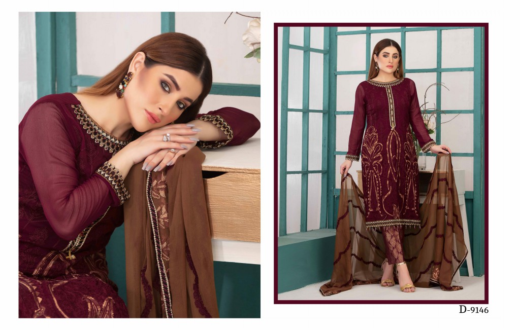 Tawakkal La Belle Soiree Wholesale Pakistani Concept Dress