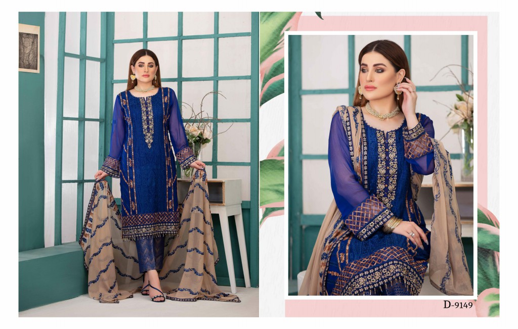 Tawakkal La Belle Soiree Wholesale Pakistani Concept Dress