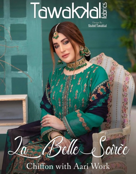 Tawakkal La Belle Soiree Wholesale Pakistani Concept Dress